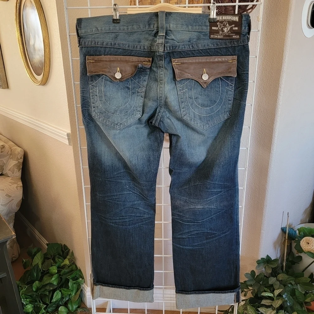 True Religion Men's BILLY SUPER T Jeans SZ 38